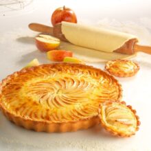 Tarte aux pommes alsacienne