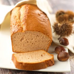 Cake moelleux à la châtaigne