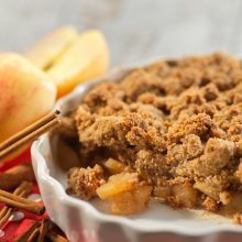 Crumble aux pommes