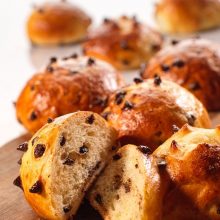 Briochettes aux pépites de chocolat