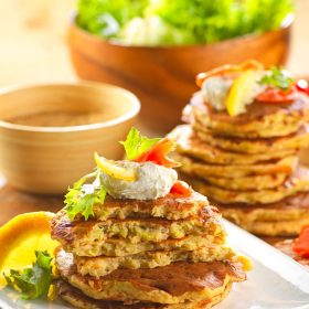 Pancakes à la courgette