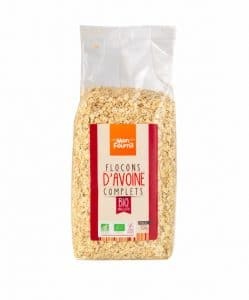 flocons d'avoine bio sans gluten mon fournil