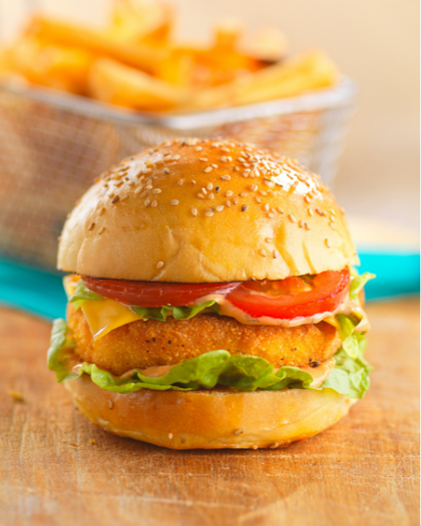 recette burger mc chicken mon fournil